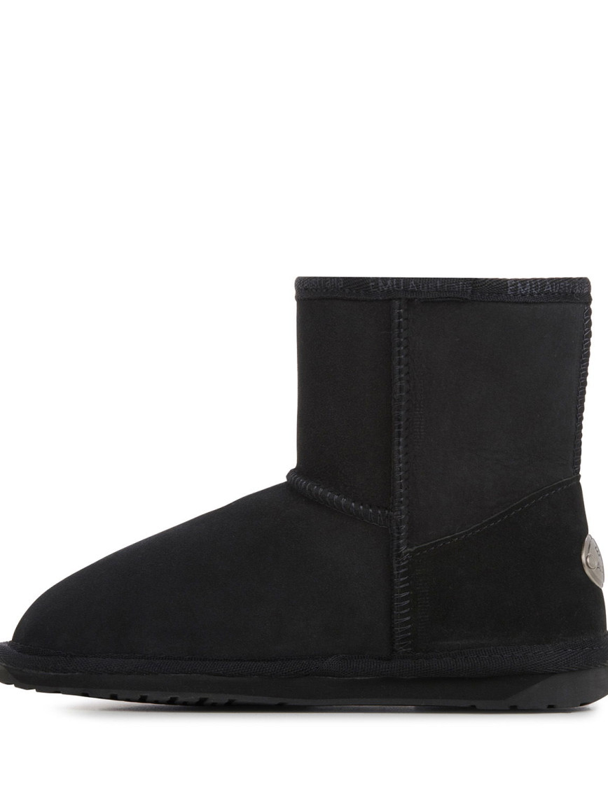 Emu Australia Platinum Stinger Slim Mini Kadın Siyah Bot Emu Australia Platinum Stinger Slim Mini Kadın Siyah Bot