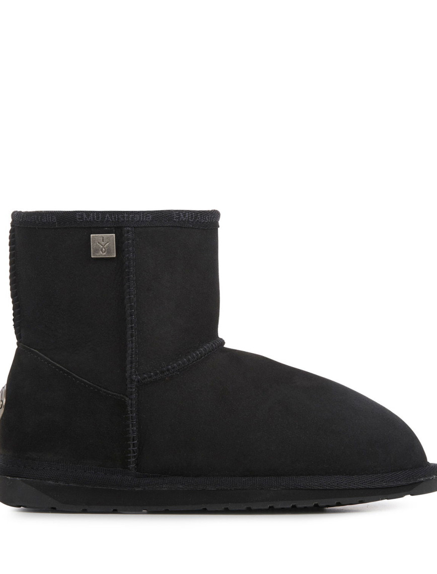 Emu Australia Platinum Stinger Slim Mini Kadın Siyah Bot Emu Australia Platinum Stinger Slim Mini Kadın Siyah Bot