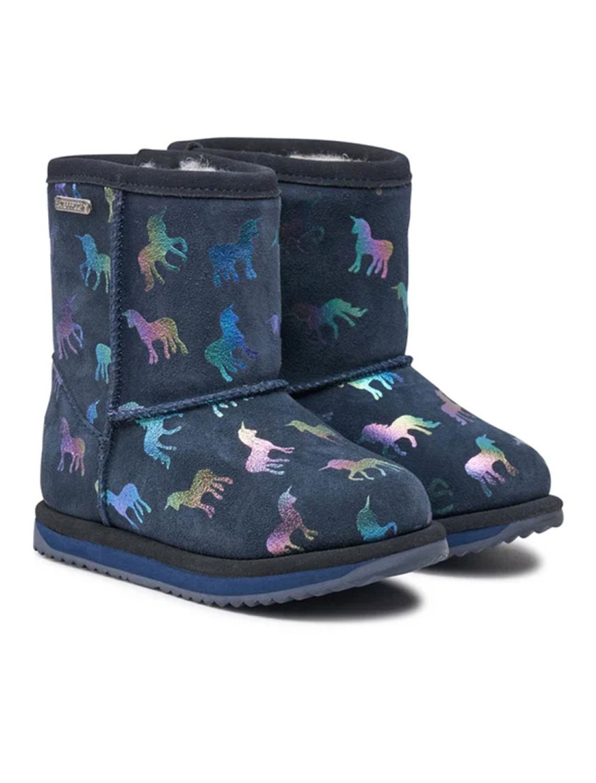 Emu Australia Rainbow Unicorn Brumby Unisex Çocuk Pembe Bot Emu Australia Rainbow Unicorn Brumby Unisex Çocuk Pembe Bot