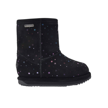 Emu Australia Sparkle Brumby Unisex Çocuk Siyah Bot