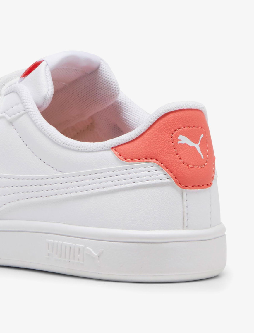 Puma Smash 3.0 Badges V Ps Çocuk Beyaz Spor Ayakkabı Puma Smash 3.0 Badges V Ps Çocuk Beyaz Spor Ayakkabı