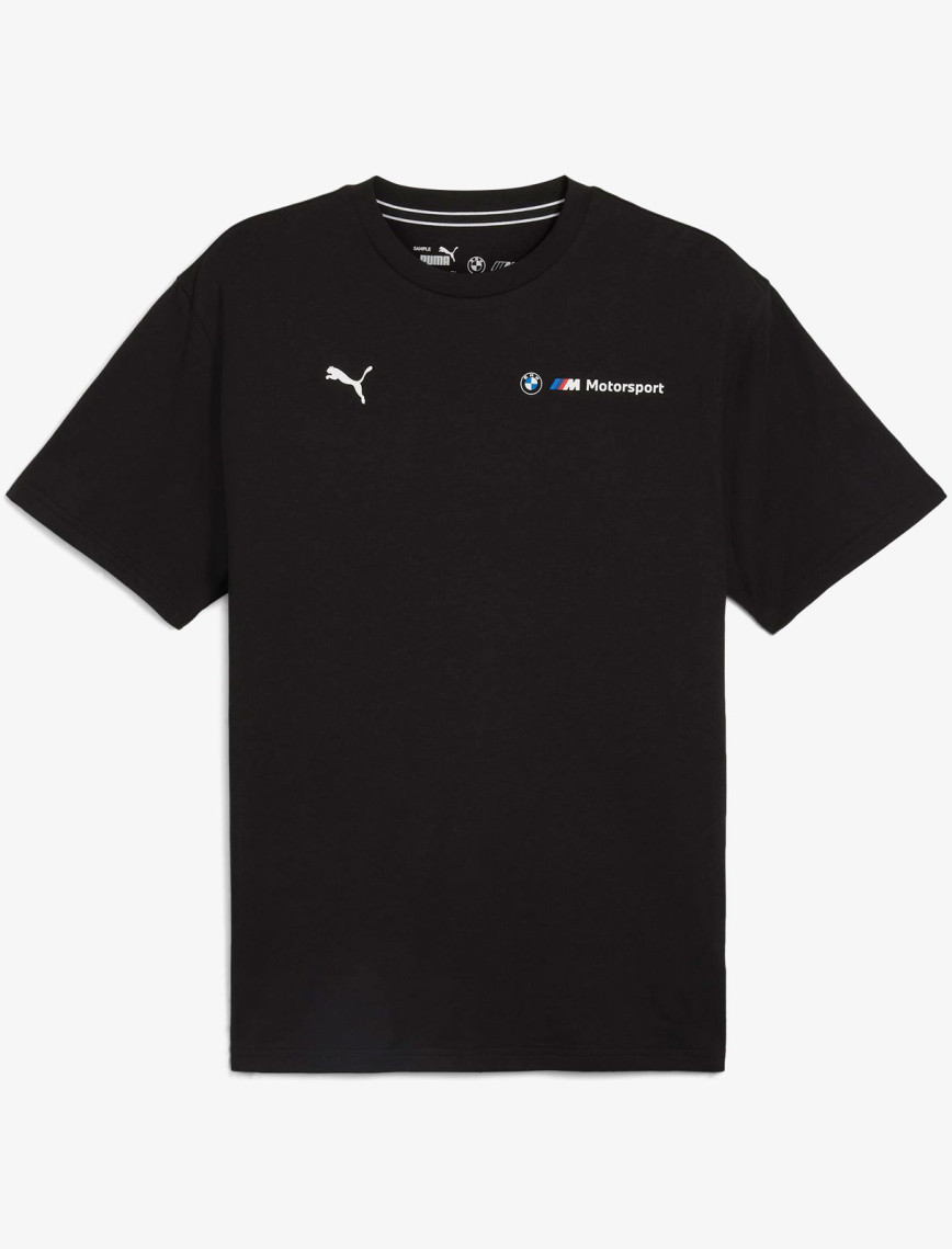 Puma Bmw Mms New Ess Logo Erkek Siyah T-Shirt