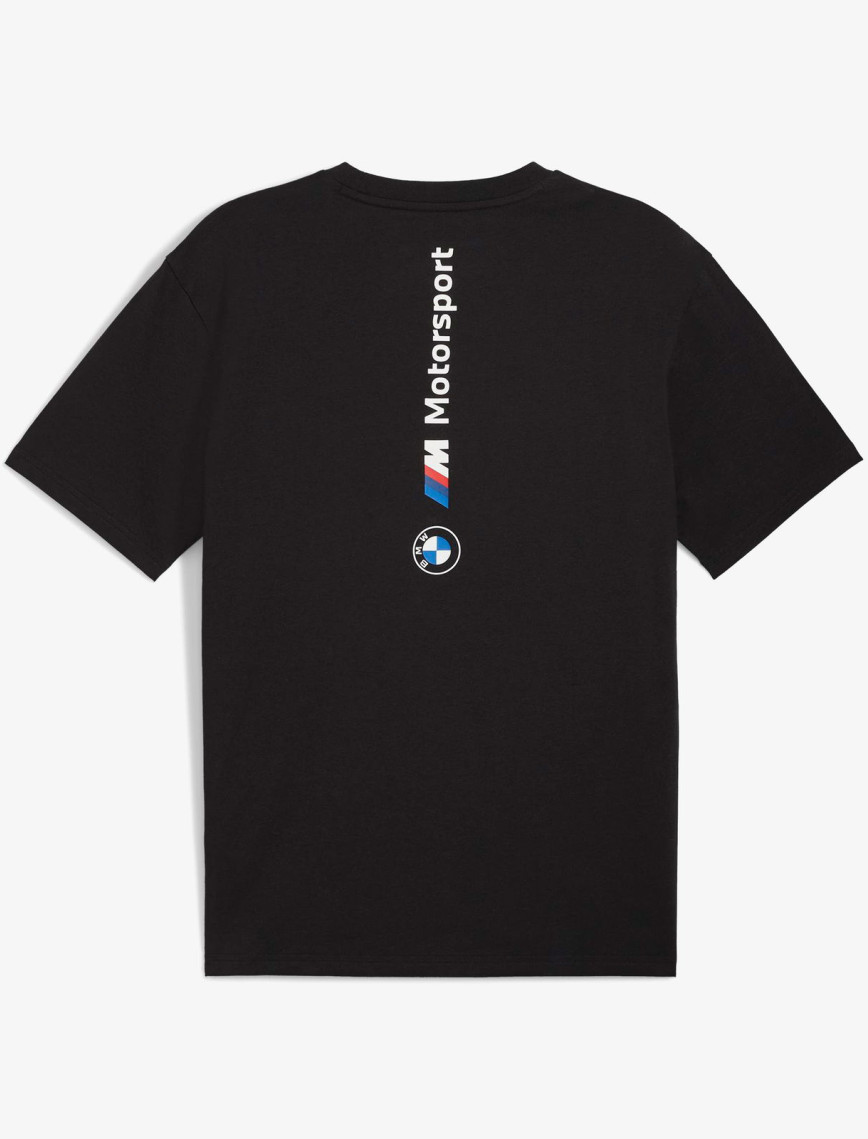 Puma Bmw Mms New Ess Logo Erkek Siyah T-Shirt