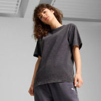 Puma Dare To Relaxed Washed Kadın Gri T-Shirt Puma Dare To Relaxed Washed Kadın Gri T-Shirt