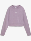Puma Dare To Relaxed Washed Crew Kadın Mor Günlük Sweatshirt Puma Dare To Relaxed Washed Crew Kadın Mor Günlük Sweatshirt