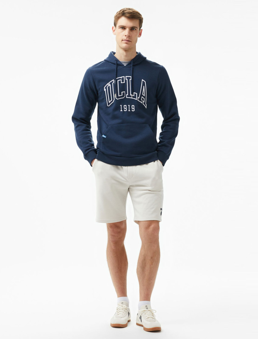 Ucla Jepsen Nakışlı Erkek Lacivert Hoodie