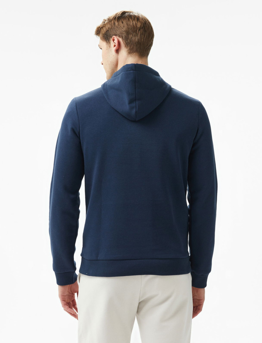 Ucla Jepsen Nakışlı Erkek Lacivert Hoodie