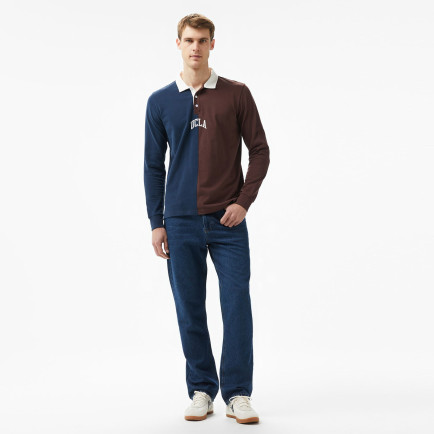 Ucla Benito Nakışlı Erkek Lacivert Denim Pantolon Ucla Benito Nakışlı Erkek Lacivert Denim Pantolon