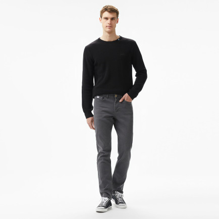 Ucla Fausto Nakışlı Erkek Gri Denim Pantolon Ucla Fausto Nakışlı Erkek Gri Denim Pantolon