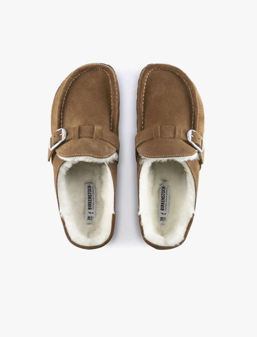 Birkenstock Buckley Vl Shearling Kadın Kahverengi Terlik Birkenstock Buckley Vl Shearling Kadın Kahverengi Terlik