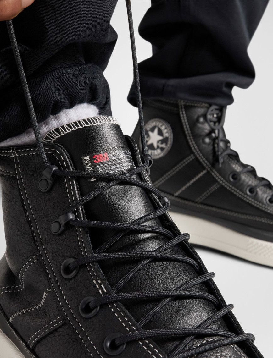 Converse Chuck Taylor All Star Equip Unisex Siyah Deri Sneaker Converse Chuck Taylor All Star Equip Unisex Siyah Deri Sneaker