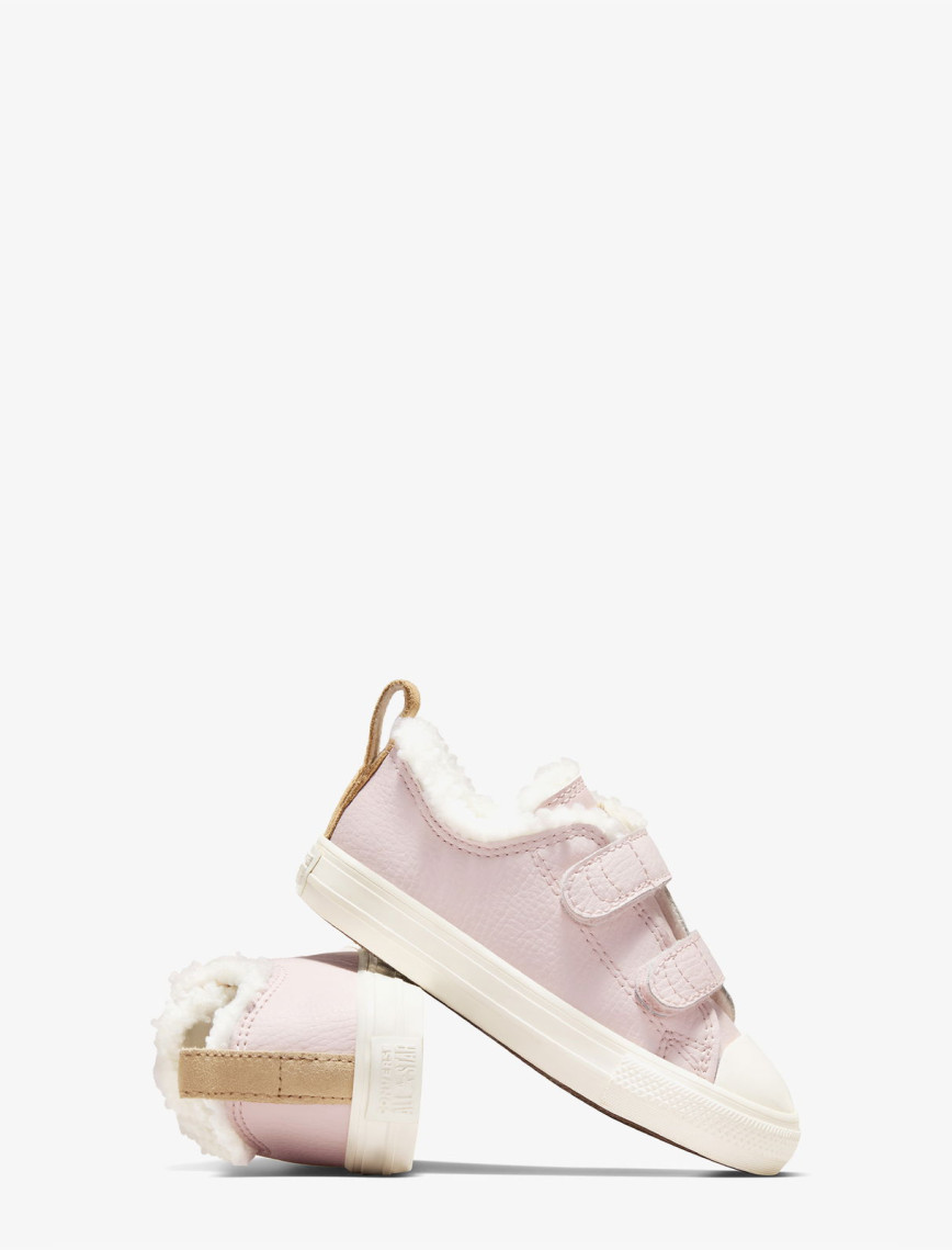 Converse Chuck Taylor All Star 2V Çocuk Pembe Deri Sneaker