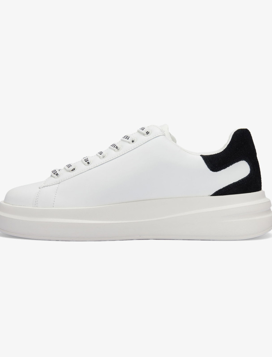 Guess Elba Suede Erkek Siyah Sneaker Guess Elba Suede Erkek Siyah Sneaker