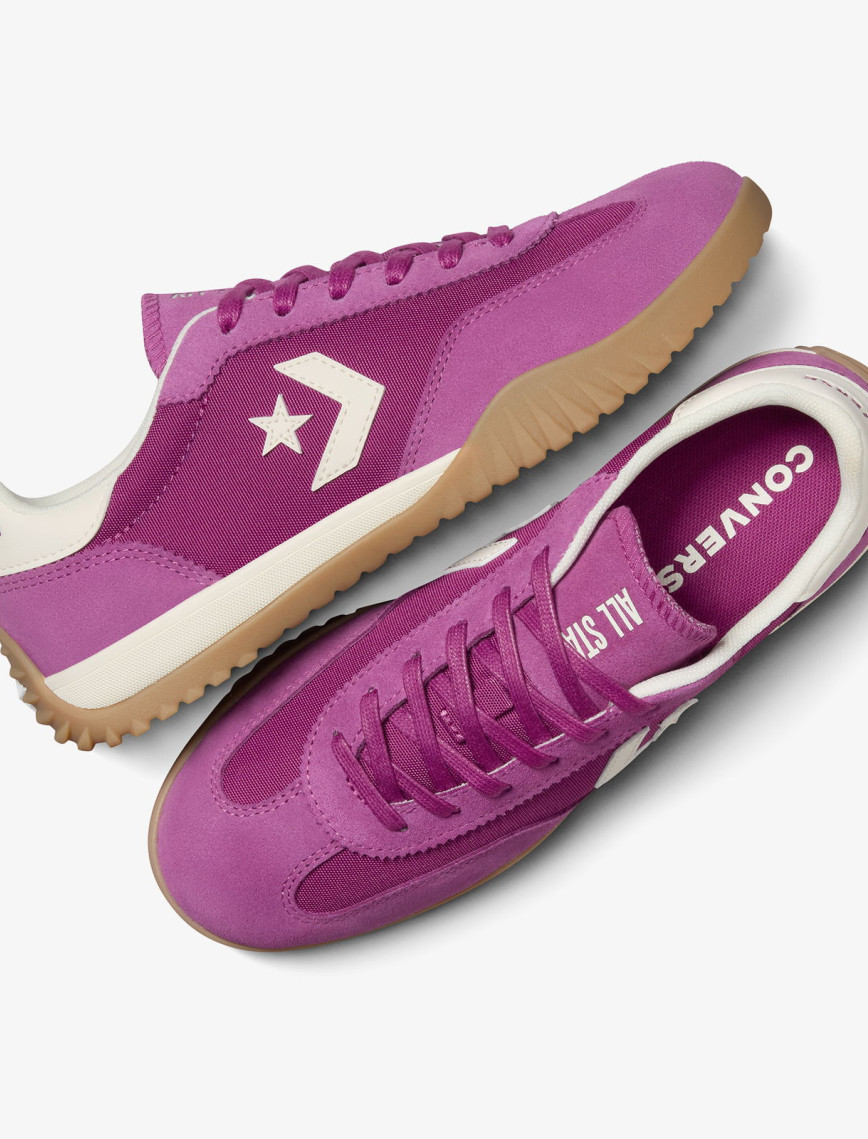 Converse Run Star Trainer Unisex Mor Süet Sneaker Converse Run Star Trainer Unisex Mor Süet Sneaker