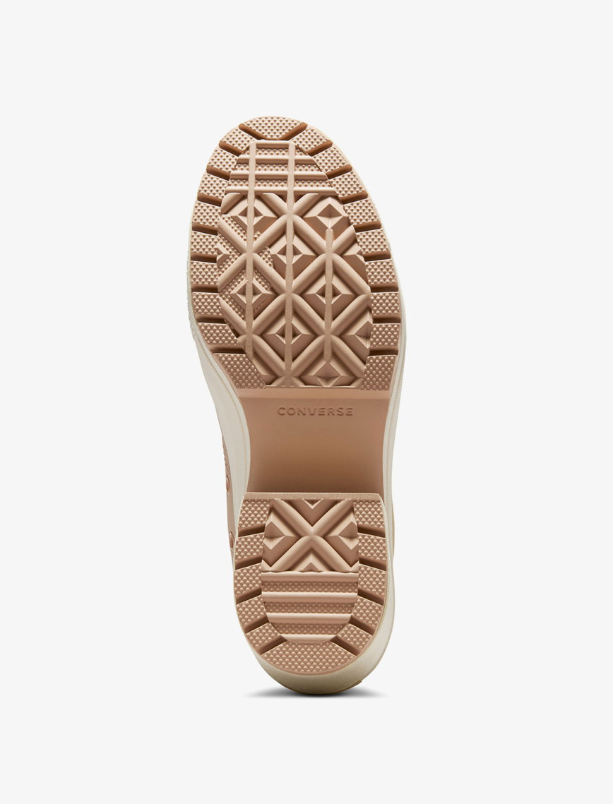Converse Chuck 70 De Luxe Heel Unisex Kahverengi Deri Platform Sneaker Converse Chuck 70 De Luxe Heel Unisex Kahverengi Deri Platform Sneaker
