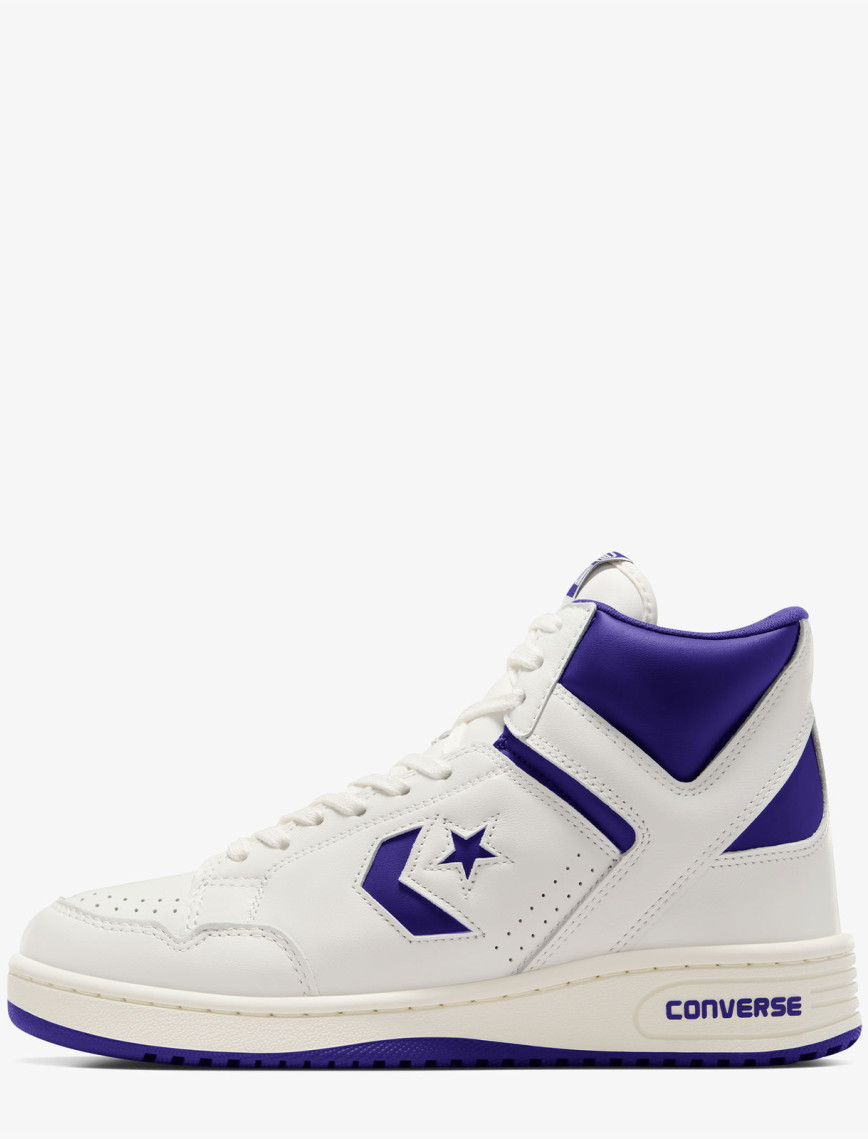 Converse Weapon Unisex Mor Deri Sneaker Converse Weapon Unisex Mor Deri Sneaker