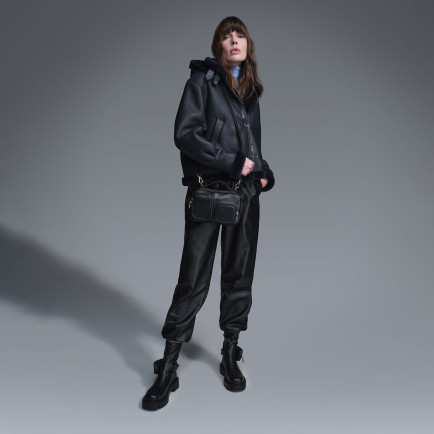 Zoe Lacivert Kadın Kürk Mont Zoe Lacivert Kadın Kürk Mont