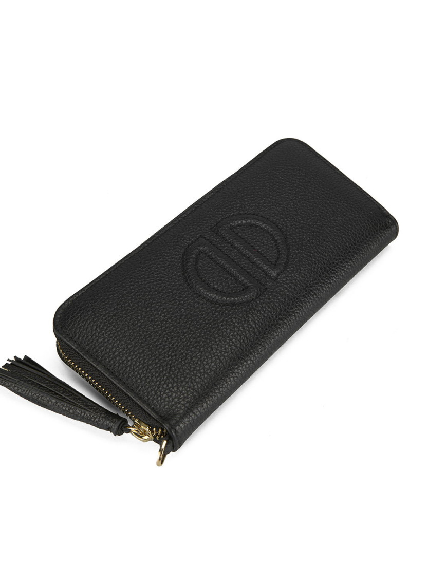 Kathleen Koyu Kahve Kadın Deri Cüzdan