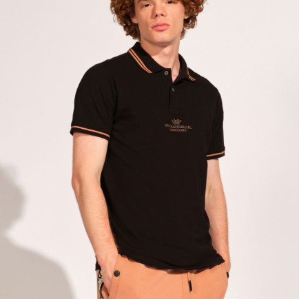 Siyah Erkek Polo Tişört Siyah Erkek Polo Tişört