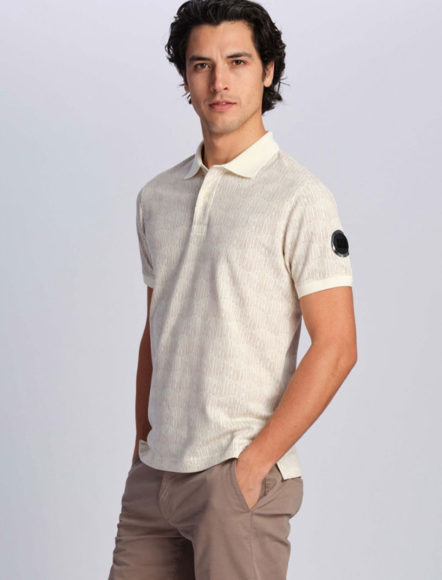 Ekru Erkek Polo Tişört Ekru Erkek Polo Tişört