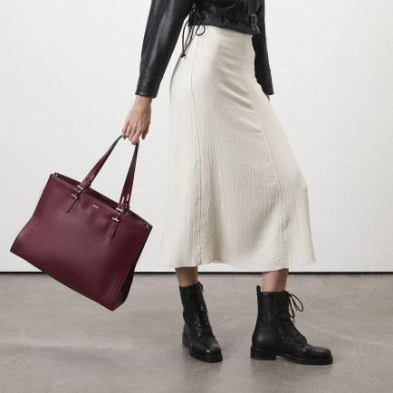 Etira Siyah Kadın Deri Bot