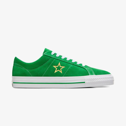 Converse Cons One Star Pro Unisex Yeşil Süet Sneaker Converse Cons One Star Pro Unisex Yeşil Süet Sneaker