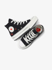 Converse Chuck Taylor All Star Eva Lift Y2K Heart Çocuk Siyah Platform Sneaker Converse Chuck Taylor All Star Eva Lift Y2K Heart Çocuk Siyah Platform Sneaker