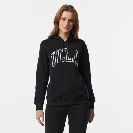 Ucla Riley Nakışlı Kadın Siyah Hoodie Ucla Riley Nakışlı Kadın Siyah Hoodie