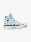 Converse Chuck Taylor All Star Lift Floral Çocuk Mavi Platform Sneaker Converse Chuck Taylor All Star Lift Floral Çocuk Mavi Platform Sneaker