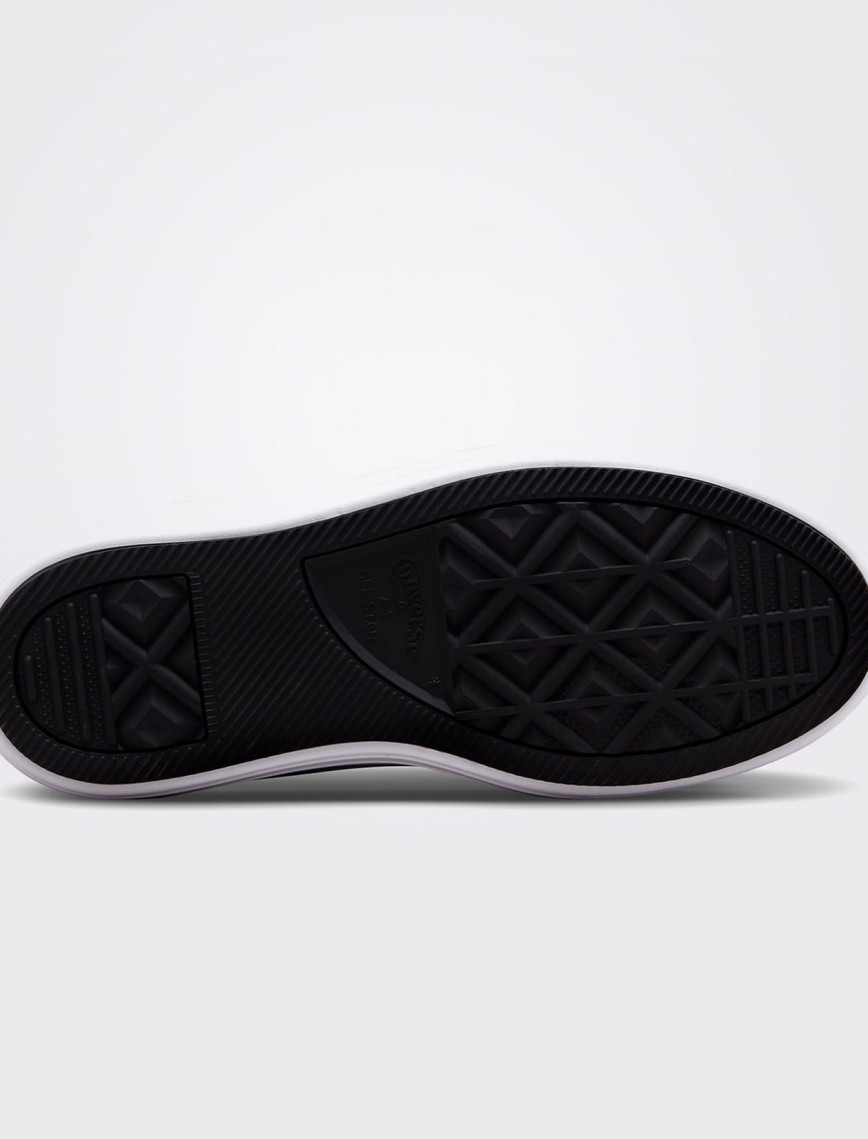 Converse Chuck Taylor All Star Move Platform Foundational Leather Kadın Siyah Sneaker Converse Chuck Taylor All Star Move Platform Foundational Leather Kadın Siyah Sneaker