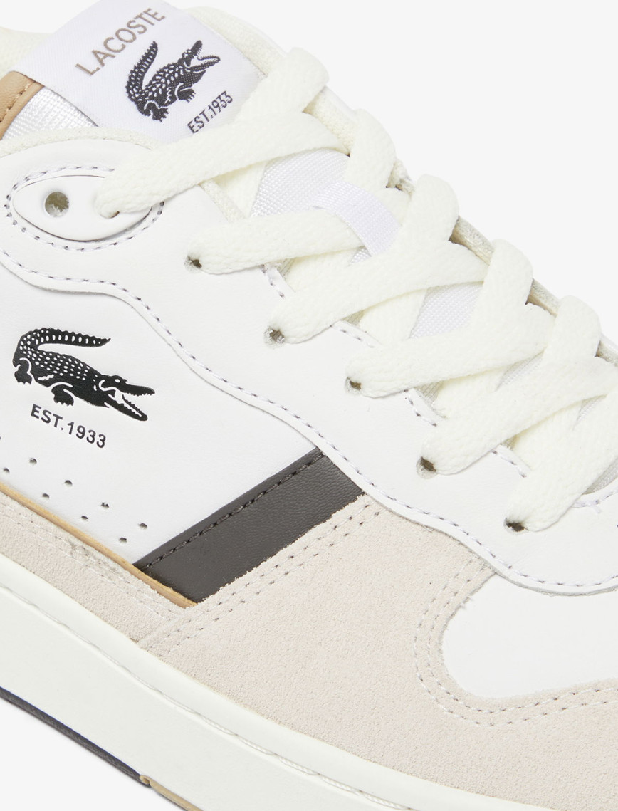 Lacoste T-Clip Erkek Beyaz Sneaker Lacoste T-Clip Erkek Beyaz Sneaker