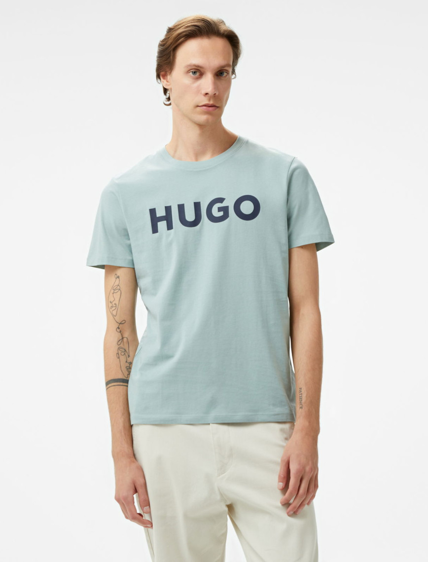 Hugo Dulivio Erkek Gri T-Shirt Hugo Dulivio Erkek Gri T-Shirt