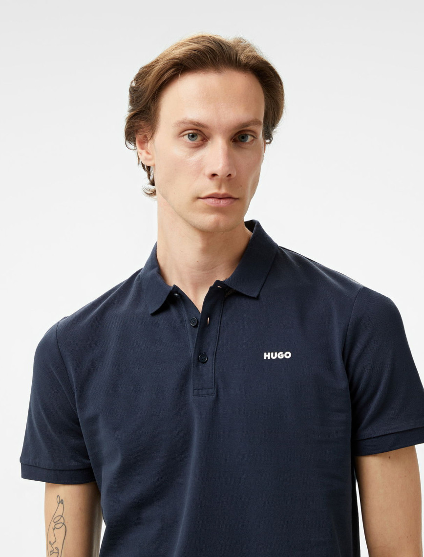 Hugo Donos 222 Erkek Lacivert Polo Hugo Donos 222 Erkek Lacivert Polo