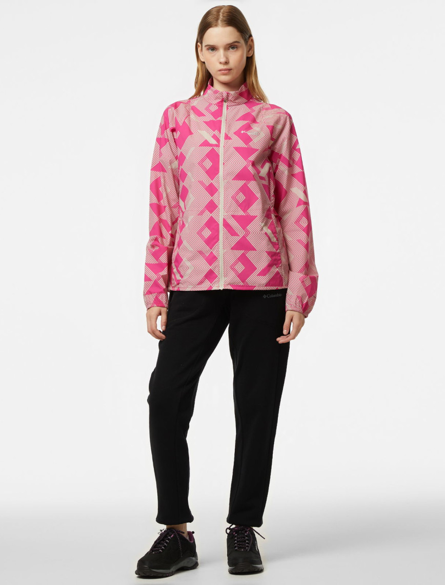 Columbia Basic Logo Kadın Pembe Outdoor Ceket Columbia Basic Logo Kadın Pembe Outdoor Ceket