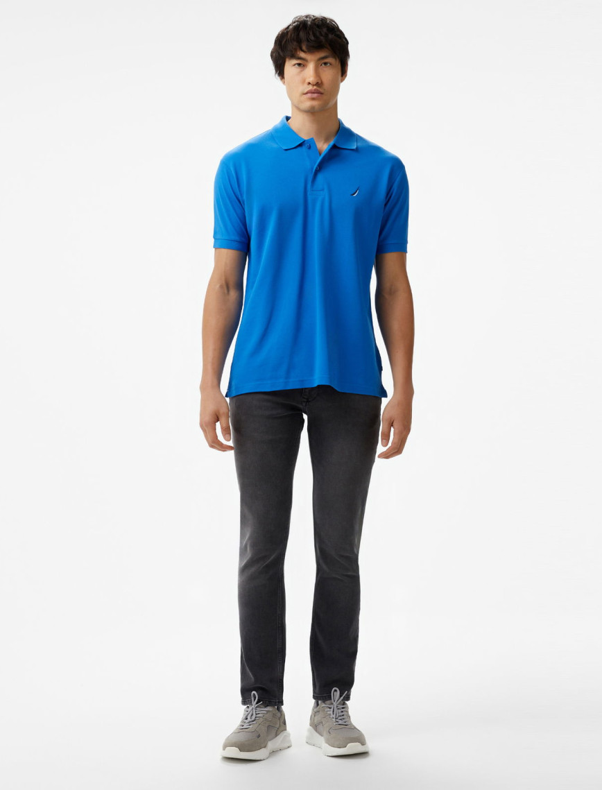 Nautica Erkek Mavi Classic Fit Kısa Kollu Polo Nautica Erkek Mavi Classic Fit Kısa Kollu Polo