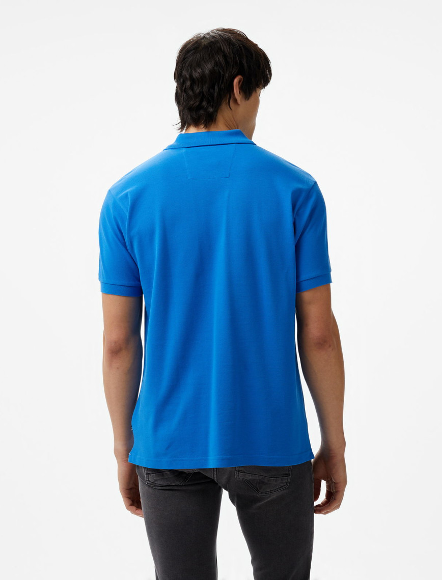 Nautica Erkek Mavi Classic Fit Kısa Kollu Polo Nautica Erkek Mavi Classic Fit Kısa Kollu Polo