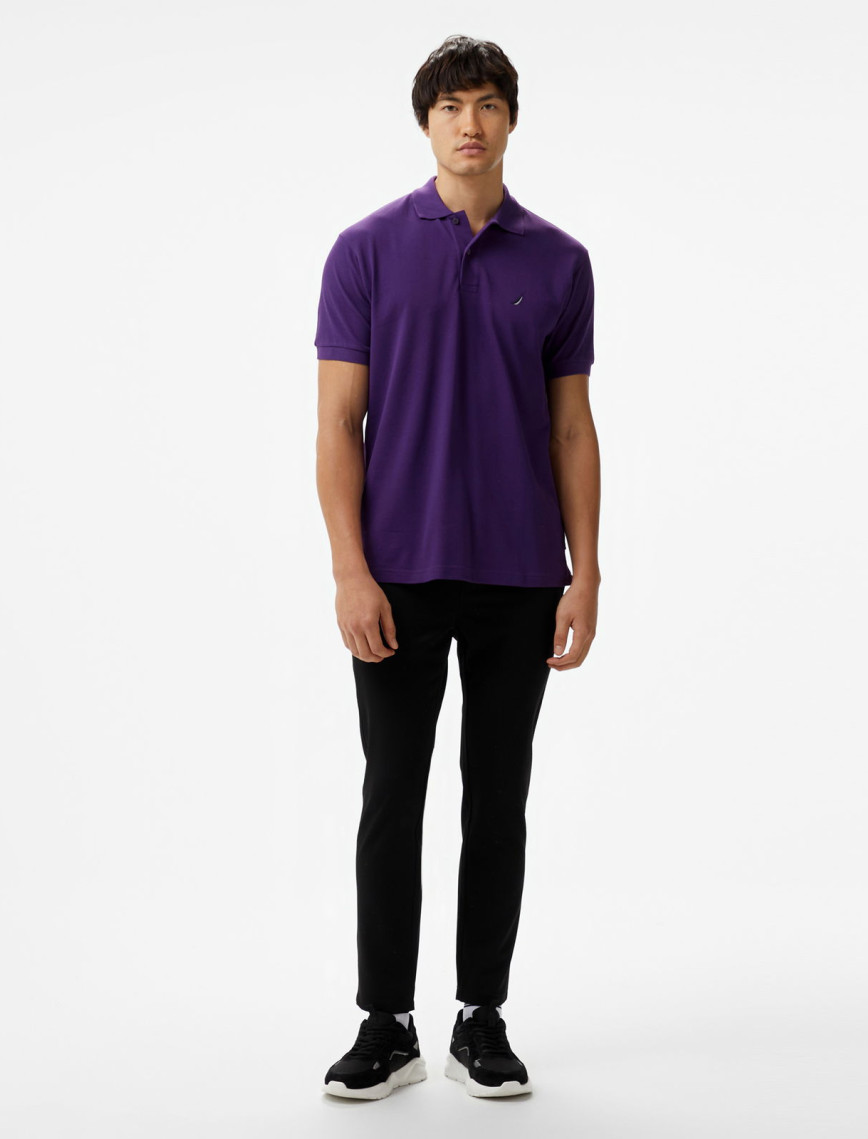 Nautica Erkek Mor Classic Fit Kısa Kollu Polo Nautica Erkek Mor Classic Fit Kısa Kollu Polo