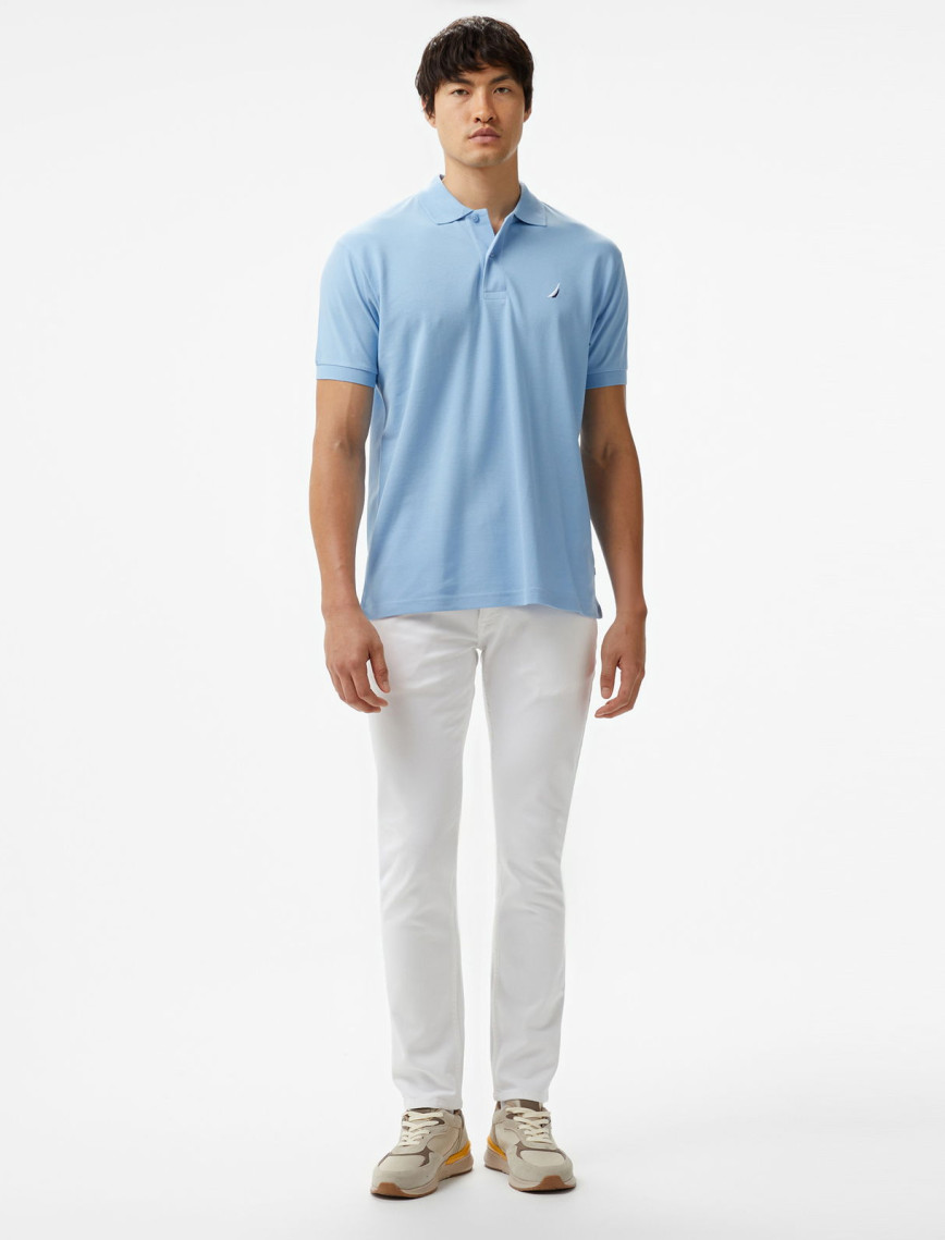 Nautica Erkek Mavi Classic Fit Kısa Kollu Polo Nautica Erkek Mavi Classic Fit Kısa Kollu Polo