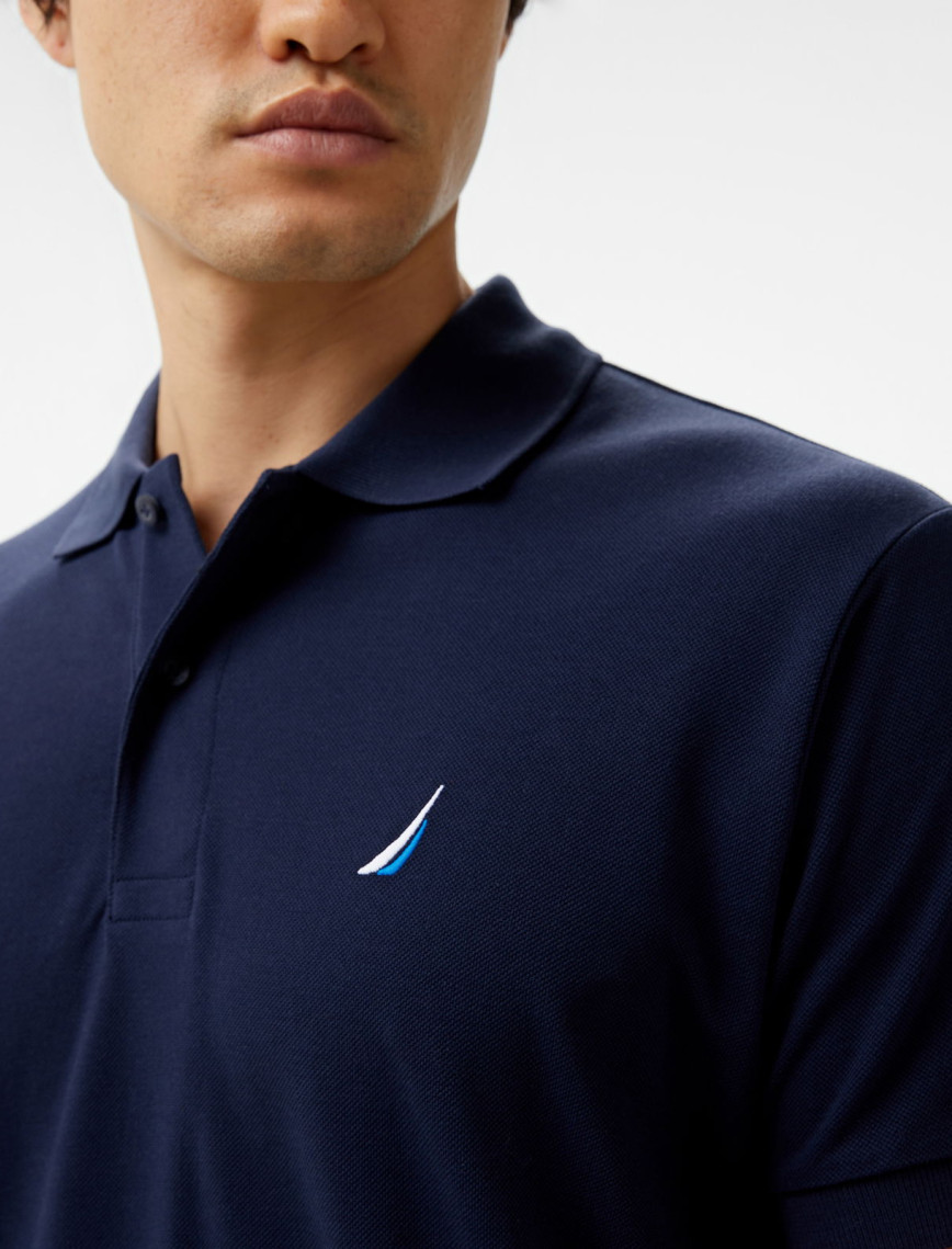 Nautica Erkek Lacivert Classic Fit Kısa Kollu Polo Nautica Erkek Lacivert Classic Fit Kısa Kollu Polo