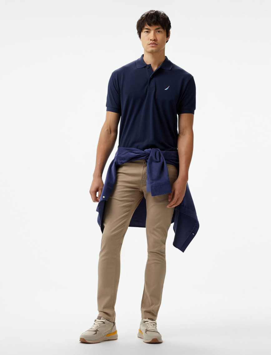 Nautica Erkek Lacivert Classic Fit Kısa Kollu Polo Nautica Erkek Lacivert Classic Fit Kısa Kollu Polo