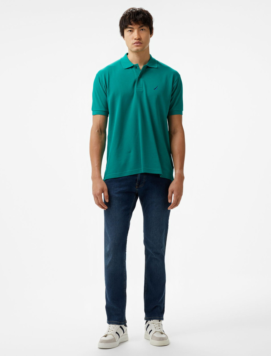 Nautica Erkek Yeşil Classic Fit Kısa Kollu Polo Nautica Erkek Yeşil Classic Fit Kısa Kollu Polo