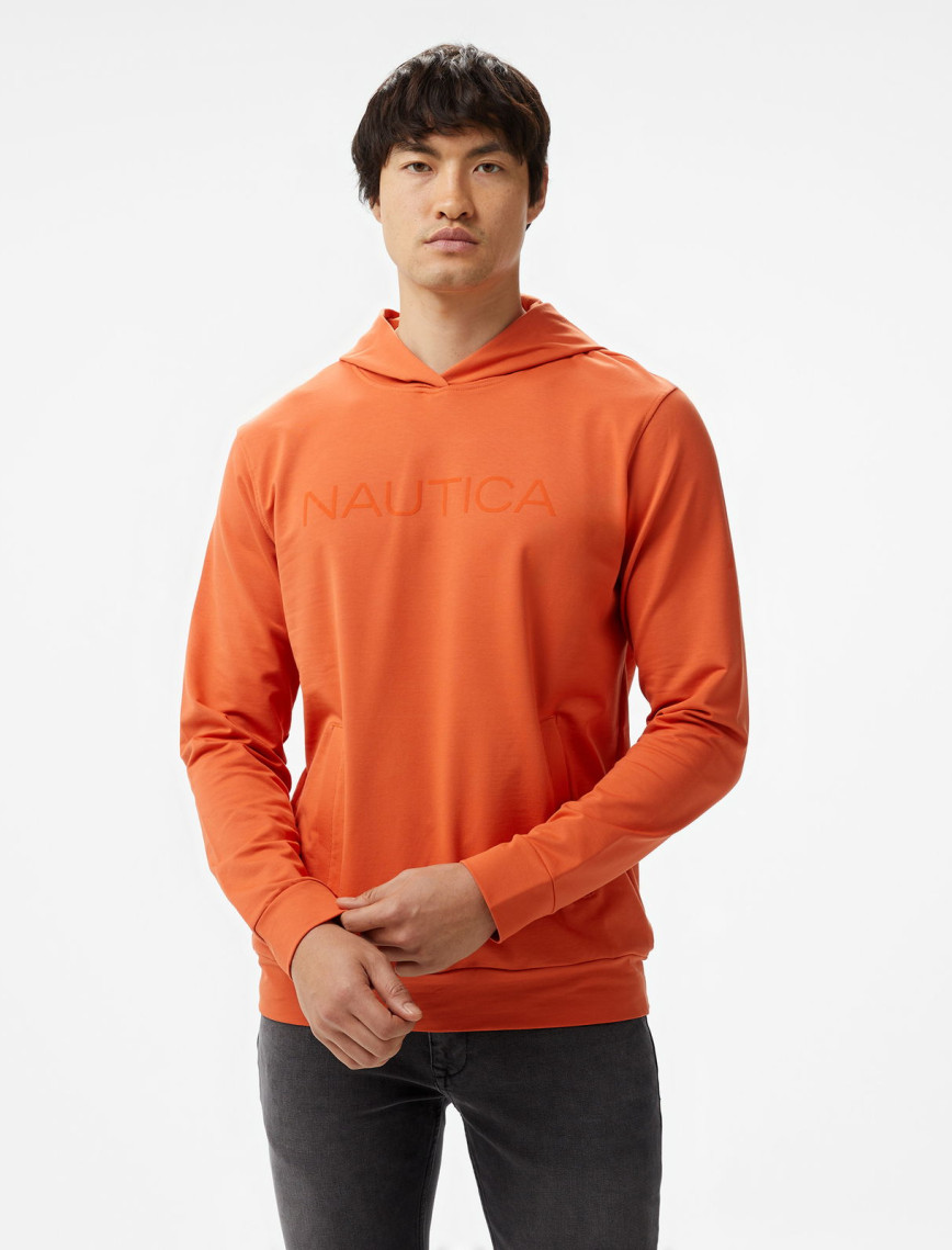 Nautica Erkek Turuncu Standart Fit Sweatshirt Nautica Erkek Turuncu Standart Fit Sweatshirt