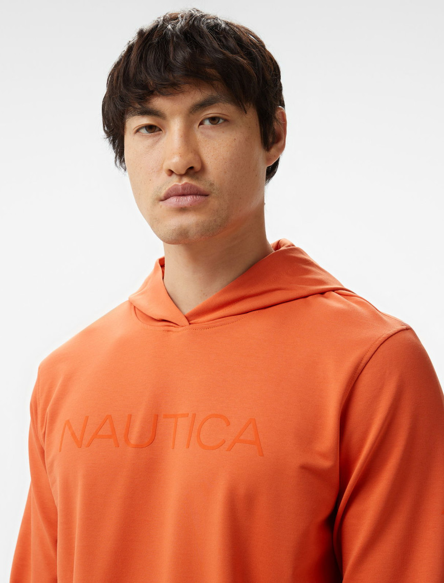 Nautica Erkek Turuncu Standart Fit Sweatshirt Nautica Erkek Turuncu Standart Fit Sweatshirt