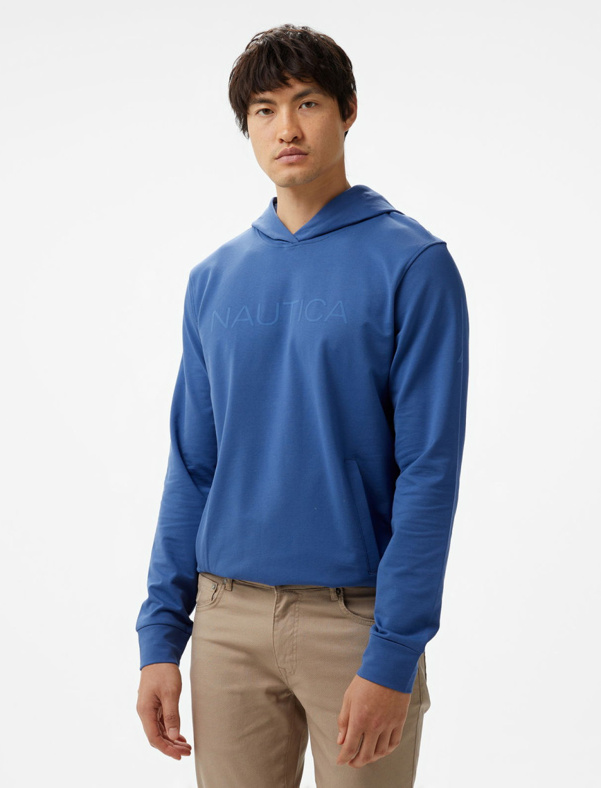 Nautica Erkek Mavi Standart Fit Sweatshirt Nautica Erkek Mavi Standart Fit Sweatshirt