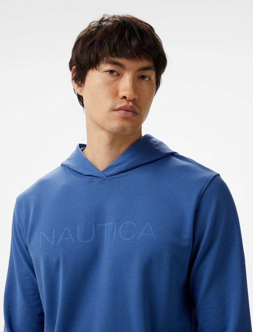 Nautica Erkek Mavi Standart Fit Sweatshirt Nautica Erkek Mavi Standart Fit Sweatshirt
