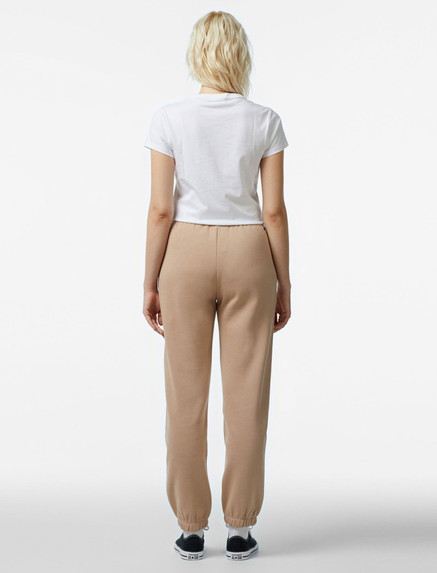 Champion Classic Kadın Bej Eşofman Altı Champion Classic Kadın Bej Eşofman Altı