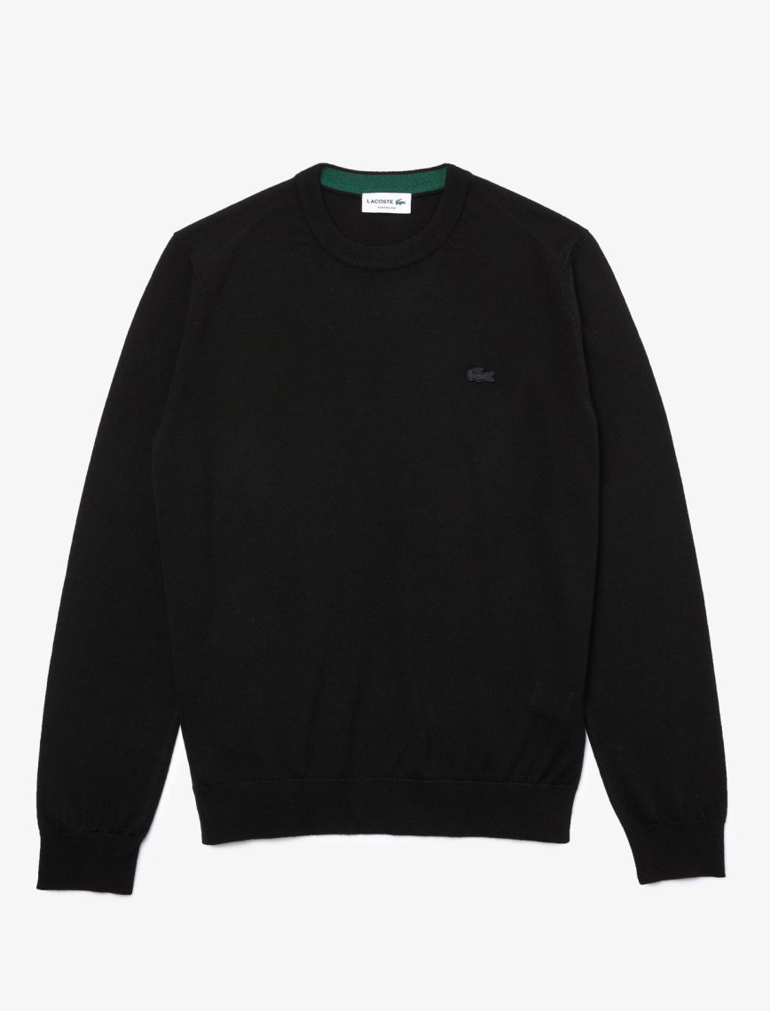 Lacoste Erkek Siyah Triko Lacoste Erkek Siyah Triko