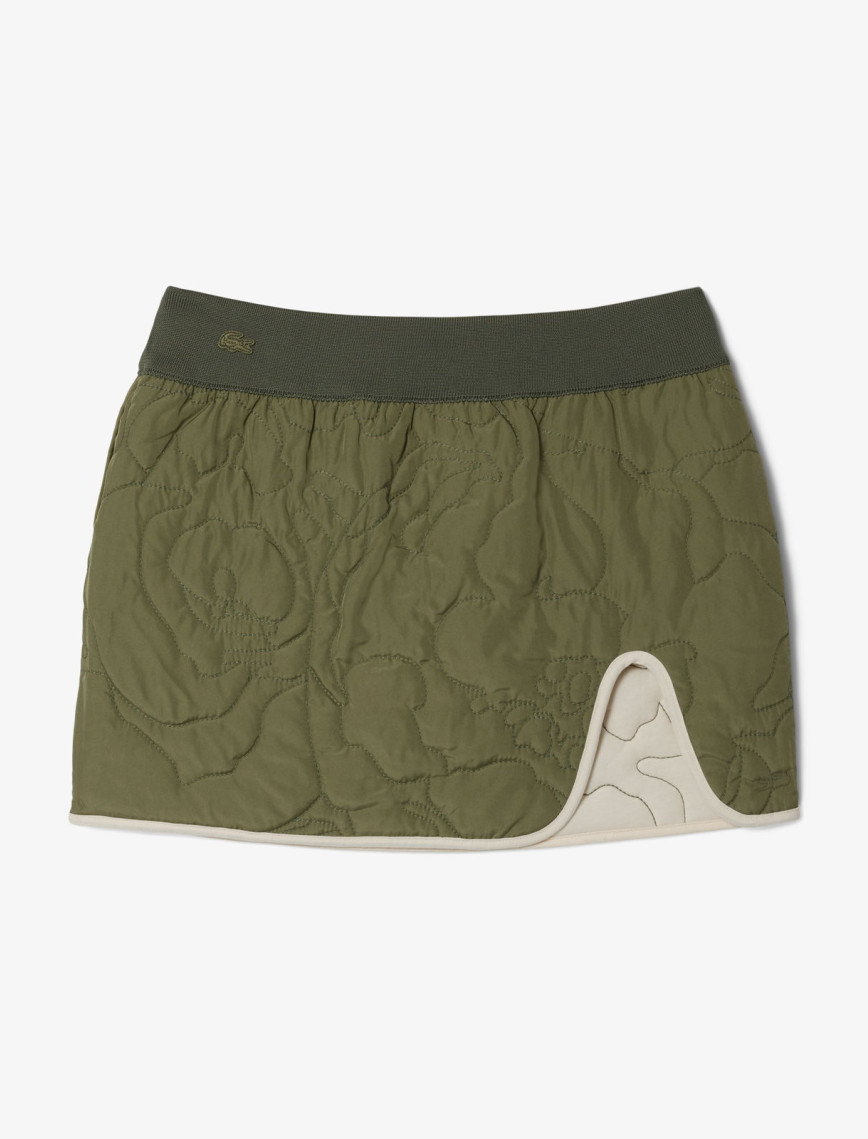 Lacoste Kadın Çift Taraflı Desenli Krem Etek Lacoste Kadın Çift Taraflı Desenli Krem Etek