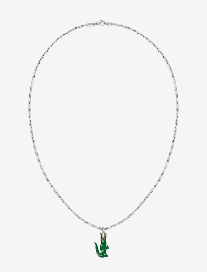 Lacoste Erkek Gri Kolye Lacoste Erkek Gri Kolye