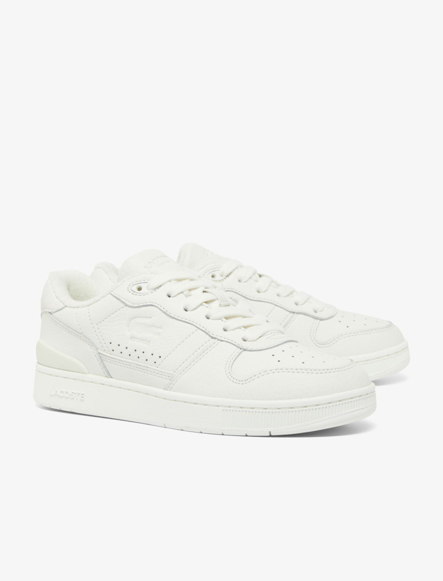 Lacoste T-Clip Set Kadın Beyaz Sneaker Lacoste T-Clip Set Kadın Beyaz Sneaker